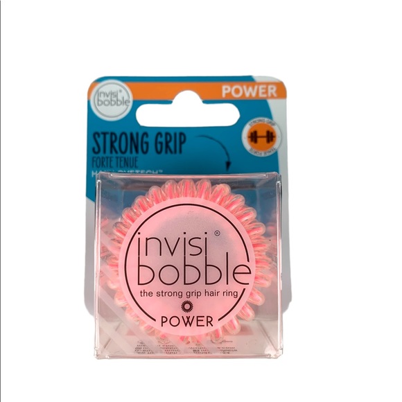 invisibobble Power Strong Grip Hair Rings 3ct Magic Pink - Lot of 2 - Picture 2 of 5